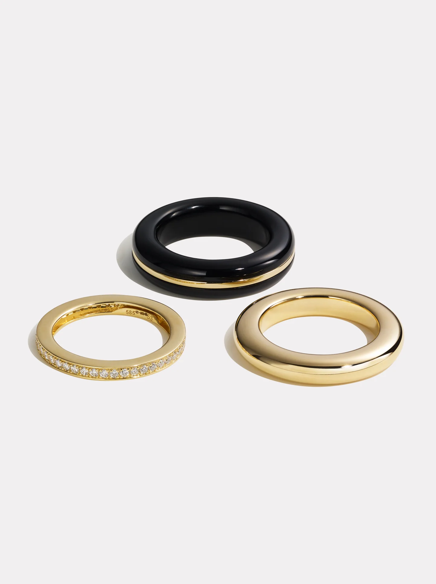 Stack_Classic Ring Stack | Black Onyx - 57 - Image 4