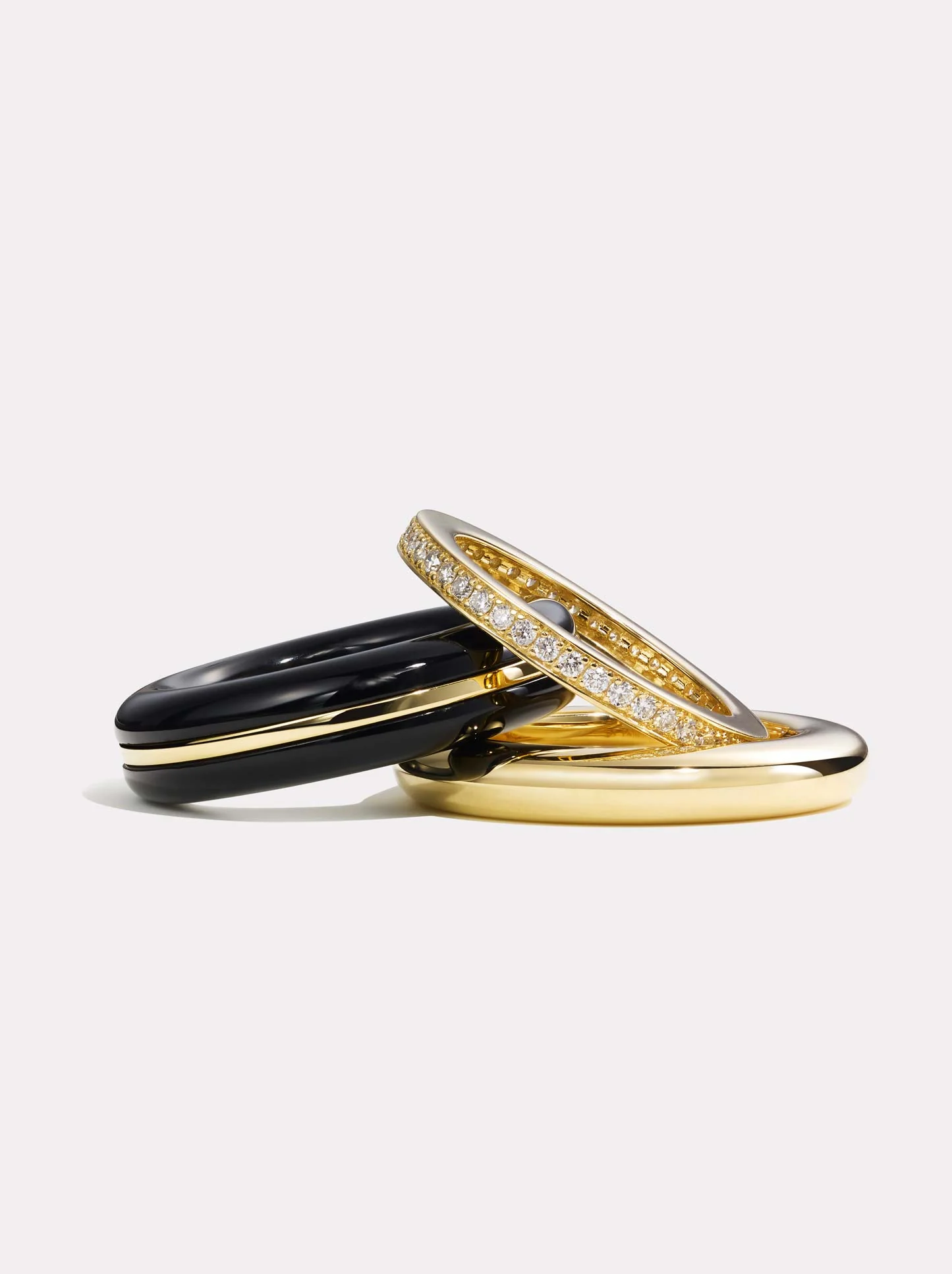 Stack_Classic Ring Stack | Black Onyx - 52 - Image 4